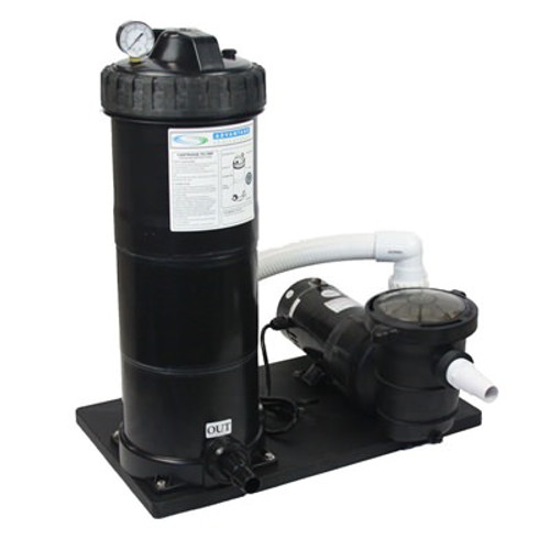 1.5HP 100 Sq, Ft. Cartridge Filter System