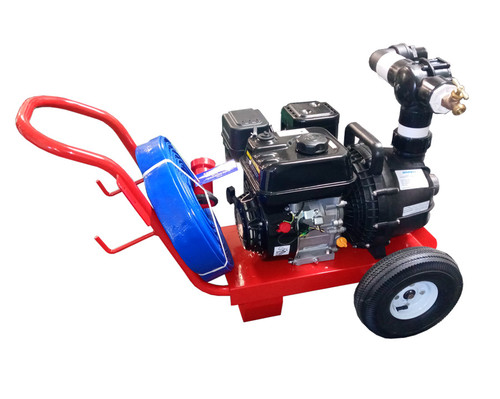 Portable Fire Pump Cart – Gas Powered
