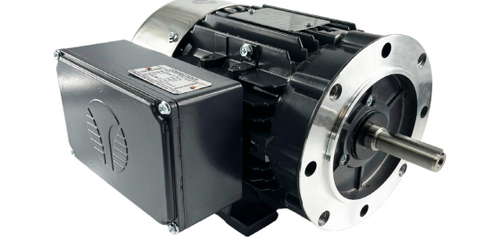 3HP 1800 RPM 182TC Aluminum Single Phase Motor