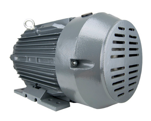 This image features the 1HP 1800 RPM 143T Frame Severe Duty Electric Motor, a high-performance three-phase motor engineered for demanding industrial applications. Its robust design ensures reliability in harsh conditions, making it perfect for pumps, compressors, and conveyors. With a sturdy 143T frame, this motor provides easy mounting and installation in various setups